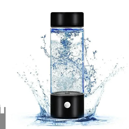 420ml Hydrogen-Rich Water Bottle with Titanium Filter & Antioxidant Properties