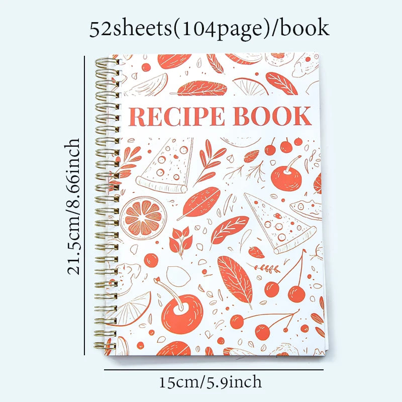 Mr. Paper 52-Sheet Healthy Eating Series Coil Notebook