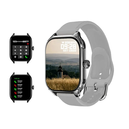 Smartwatch with Call Answering, Heart Rate & Calorie Tracking