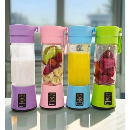 Portable Mini Blender for Shakes & Smoothies – USB Rechargeable Juicer Cup