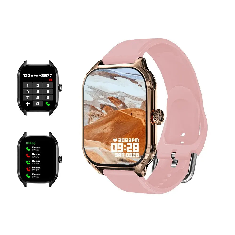 Smartwatch with Call Answering, Heart Rate & Calorie Tracking