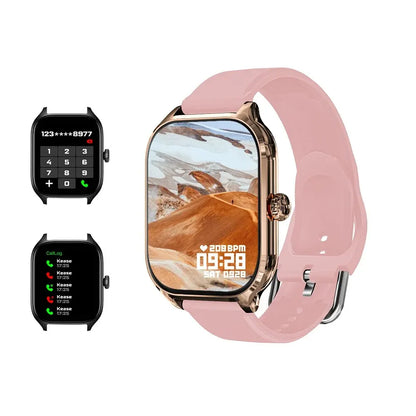 Smartwatch with Call Answering, Heart Rate & Calorie Tracking