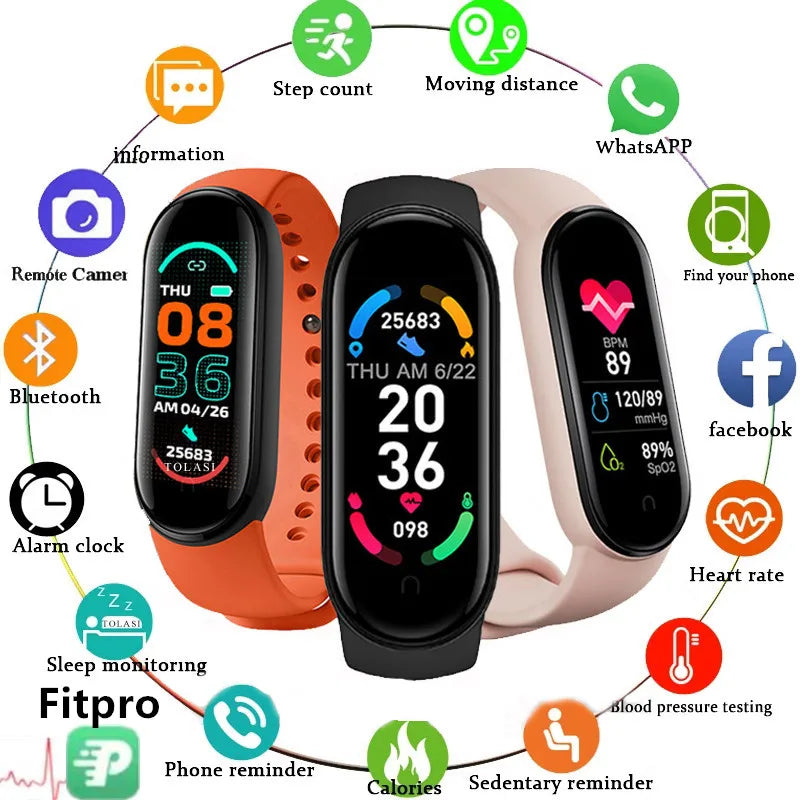 Smart Watch for Men & Women – Fitness Tracker & Heart Rate Monitor