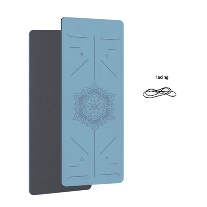 TPE Non-Slip Yoga Mat for Home Fitness & Sports