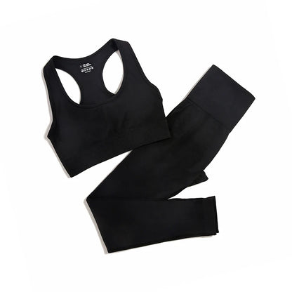 WAREBALL Seamless Yoga Set for Women – Sportswear & Fitness Tracksuits