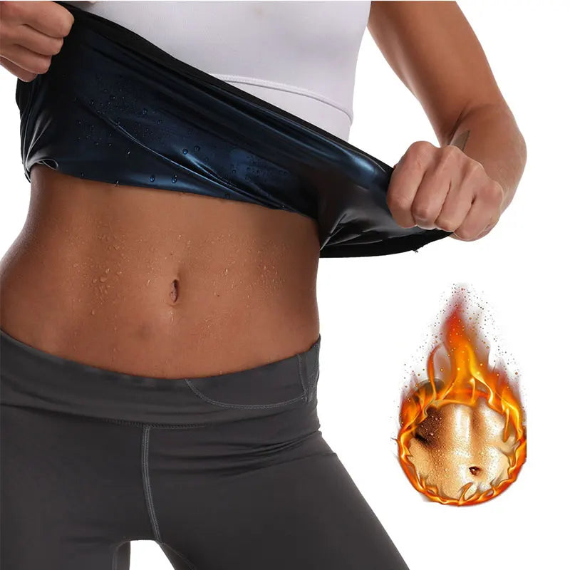 Sauna Waist Belt Trimmer for Weight Loss & Tummy Control