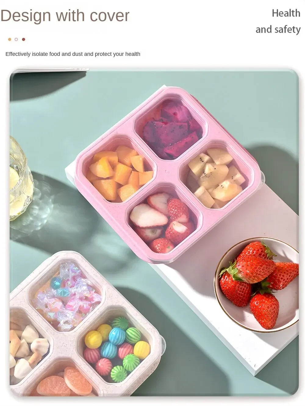 Snack Containers for Meal Prep & Storage