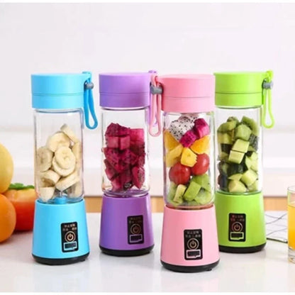 Portable Mini Blender for Shakes & Smoothies – USB Rechargeable Juicer Cup