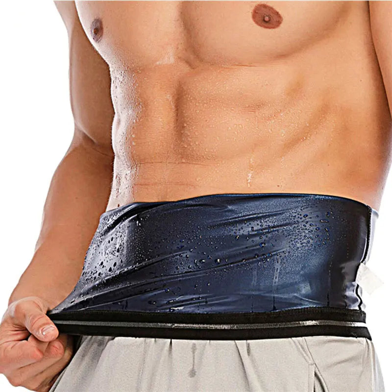 Sauna Waist Belt Trimmer for Weight Loss & Tummy Control