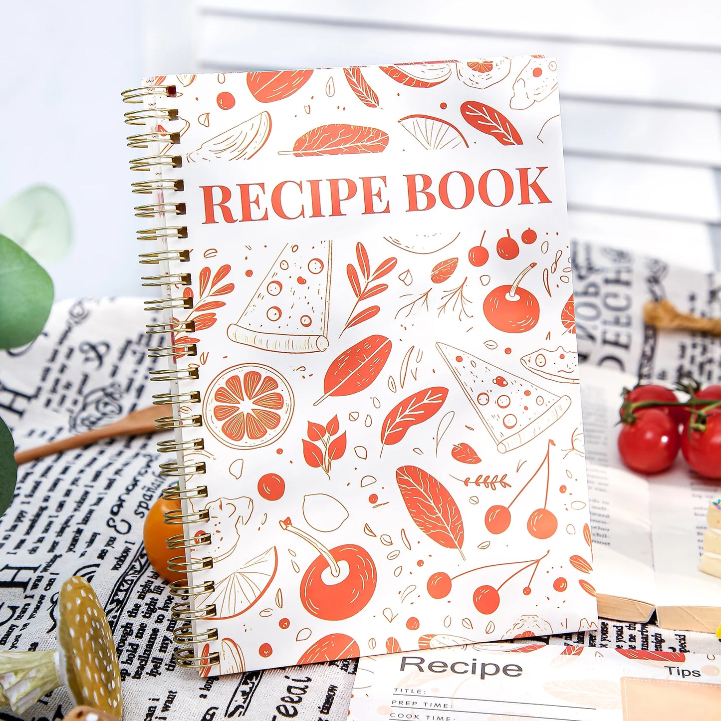 Mr. Paper 52-Sheet Healthy Eating Series Coil Notebook