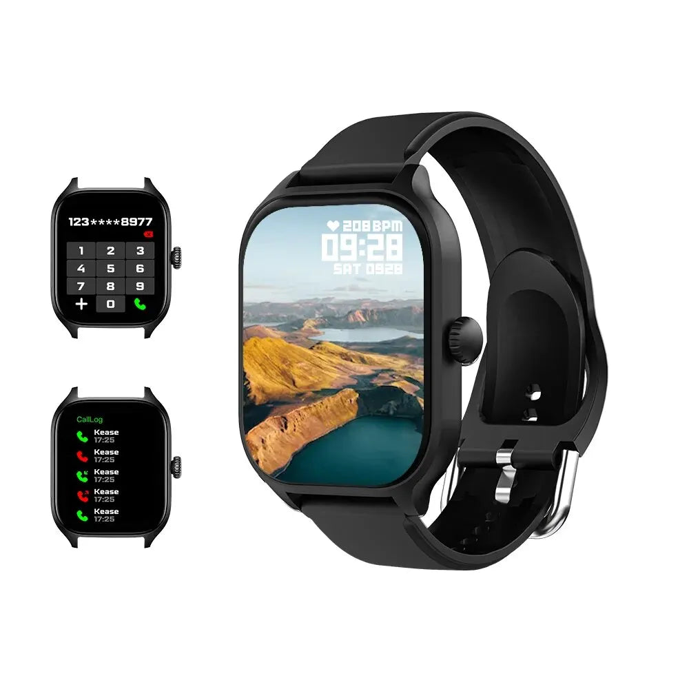 Smartwatch with Call Answering, Heart Rate & Calorie Tracking